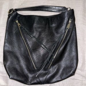 REBECCA MINKOFF leather hobo bag